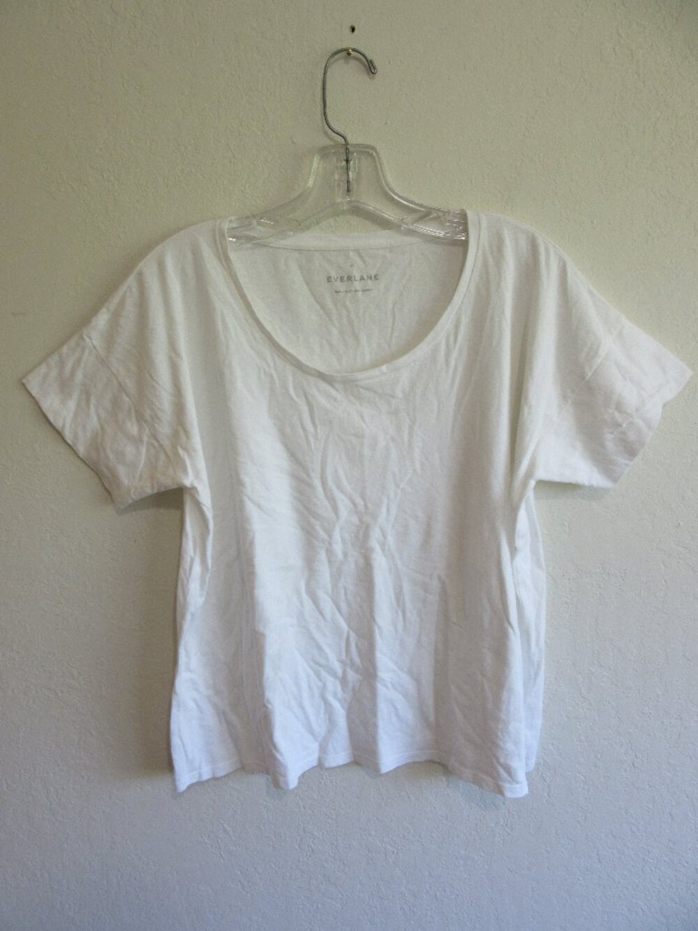 Everlane White M Basic T-Shirt Short Sleeve